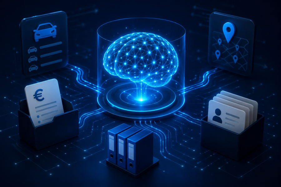 Altijd het juiste antwoord. Jouw unieke tarieven, lespakketten en ophaallocaties worden opgeslagen in een digitaal brein, zodat de AI precies weet hoe jouw rijschool werkt.